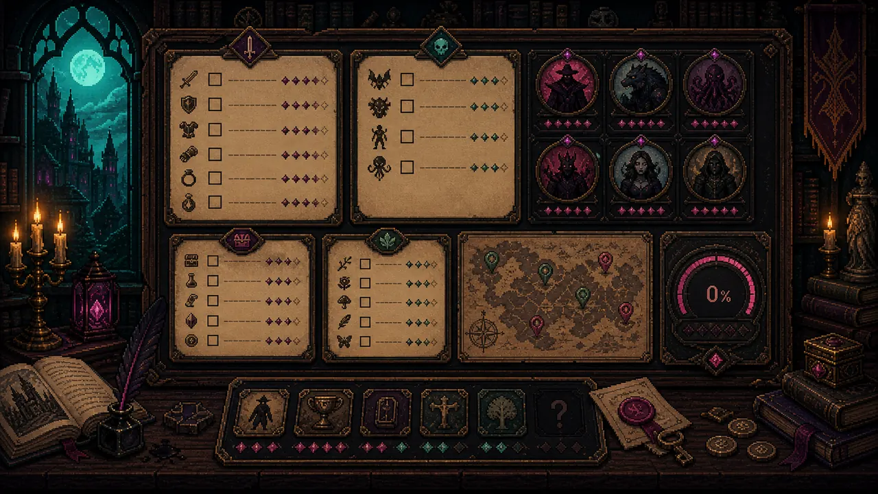 Mina the Hollower Checklist